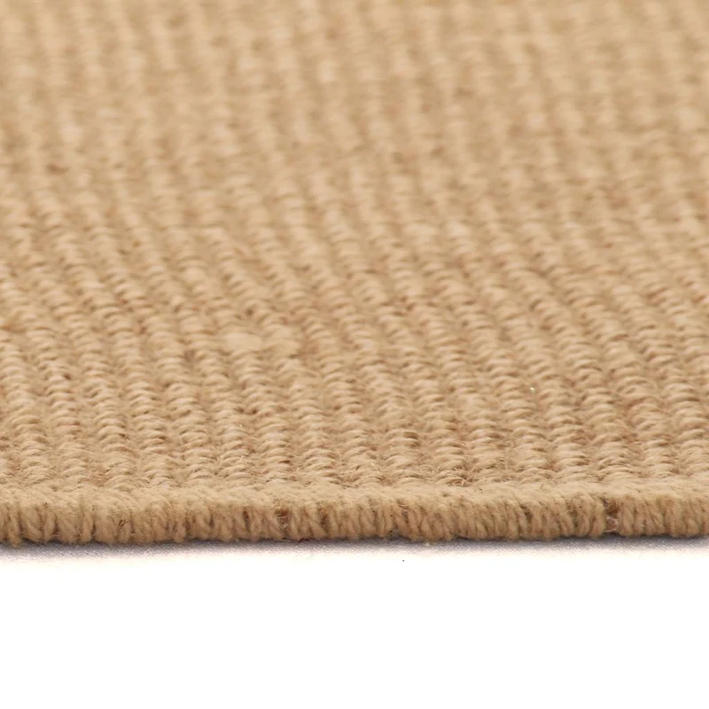Tapis en jute avec support en latex 160 x 230 cm Naturel DEC023896