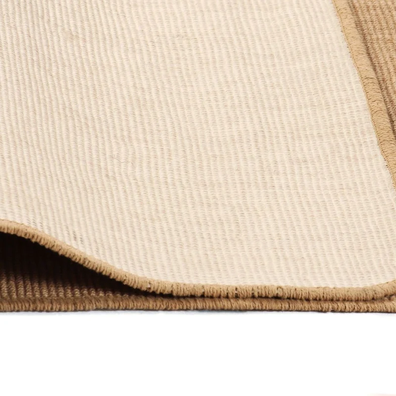 Tapis en jute avec support en latex 160 x 230 cm Naturel DEC023896