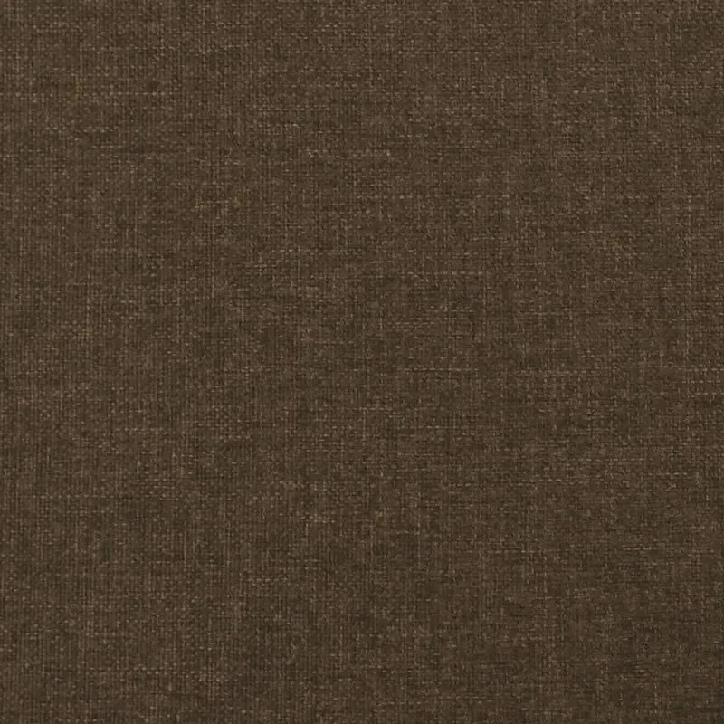 Tête de lit accessoire couchage chambre à coucher meuble avec rebord latéral 103 x 16 x 78/88 cm tissu marron foncé TDL0204769