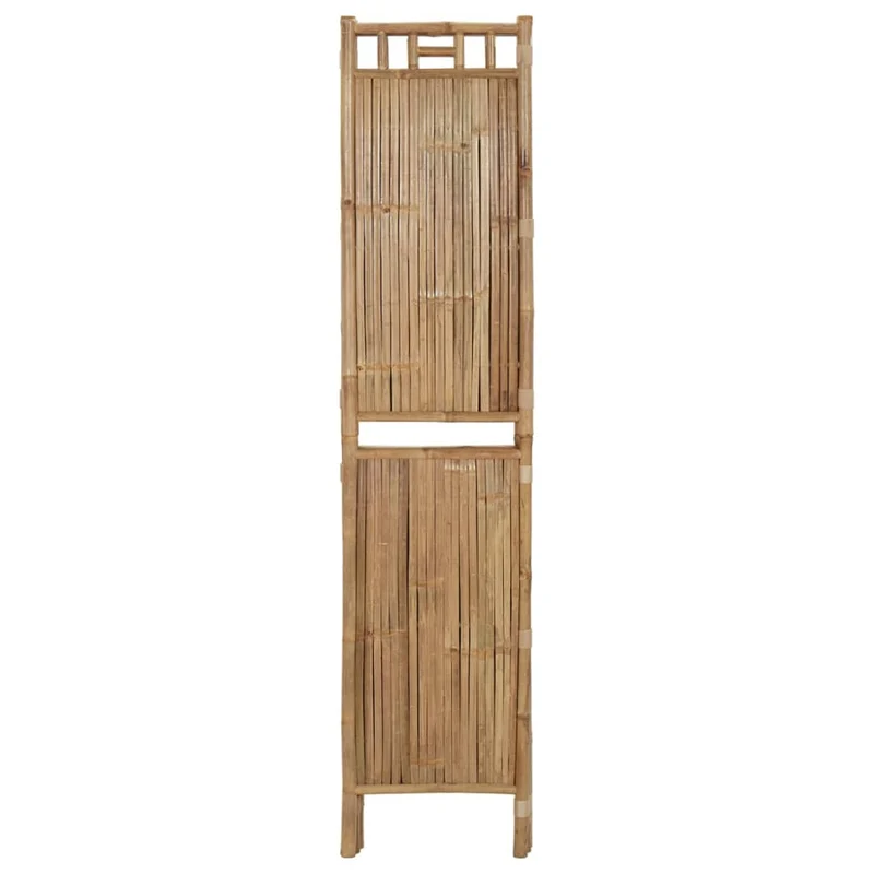 Paravent séparateur de pièce cloison 4 panneaux en bambou 160 x 180 cm DEC030829