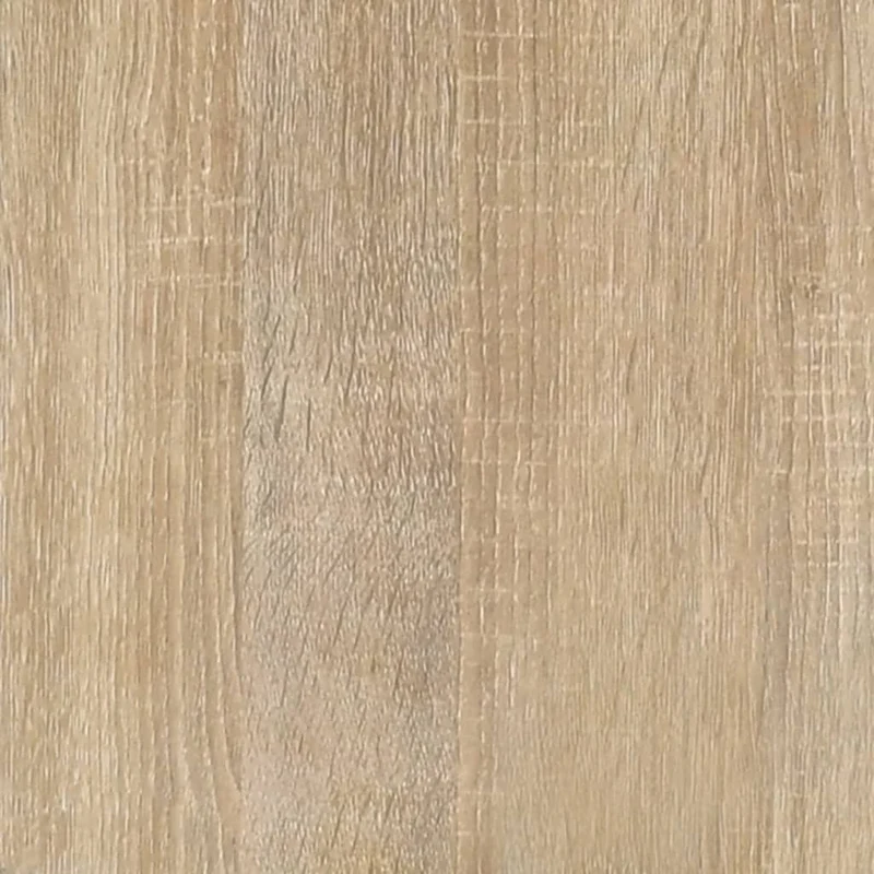 Table de chevet avec compartiment ouvert 40 x 35 x 50 cm bois d'ingénierie couleir chêne et métal DEC033833