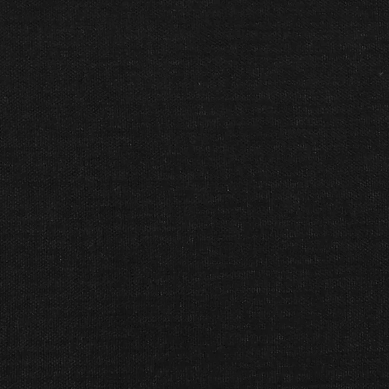 Banc de bout de lit design classique 100 x 30 x 30 cm en tissu noir et MDF DEC024678
