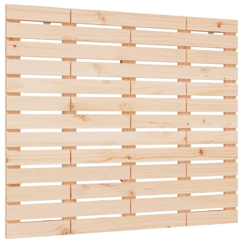 Tête de lit accessoire couchage chambre à coucher meuble murale style palette 146 x 3 x 91,5 cm bois massif de pin TDL0202774