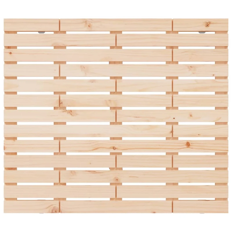 Tête de lit accessoire couchage chambre à coucher meuble murale style palette 146 x 3 x 91,5 cm bois massif de pin TDL0202774