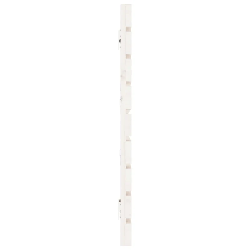 Tête de lit accessoire couchage chambre à coucher meuble murale 166 x 3 x 63 cm bois massif blanc TDL0202707