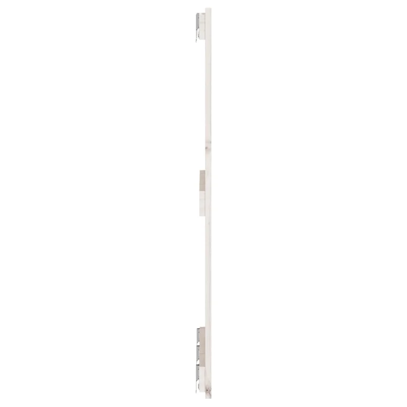 Tête de lit accessoire couchage chambre à coucher meuble murale 166 x 3 x 90 cm bois massif blanc TDL0202705