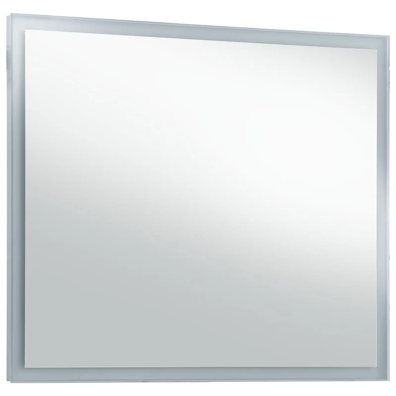 Miroir mural à LED pour salle de bains 80 x 60 cm DEC022608