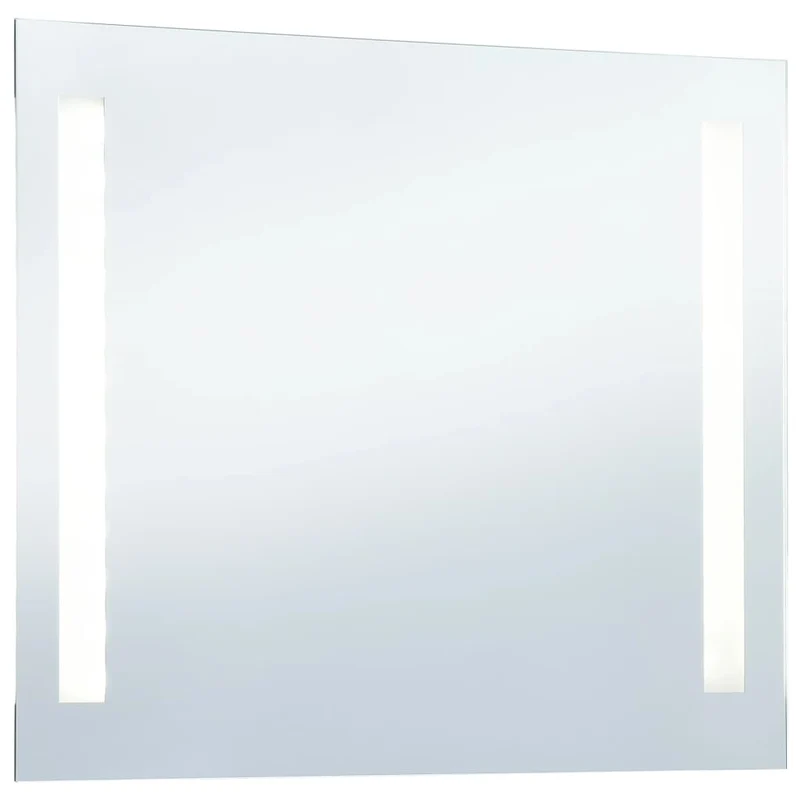 Miroir mural à LED pour salle de bains 100 x 60 cm DEC022588