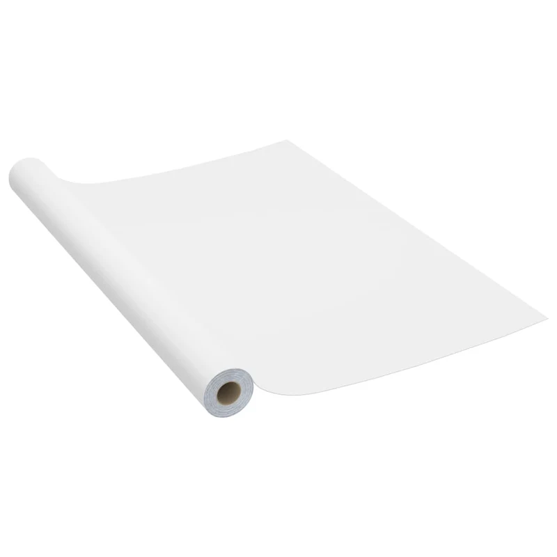 Film autoadhésif pour meubles Blanc 500x90 cm PVC DEC022137