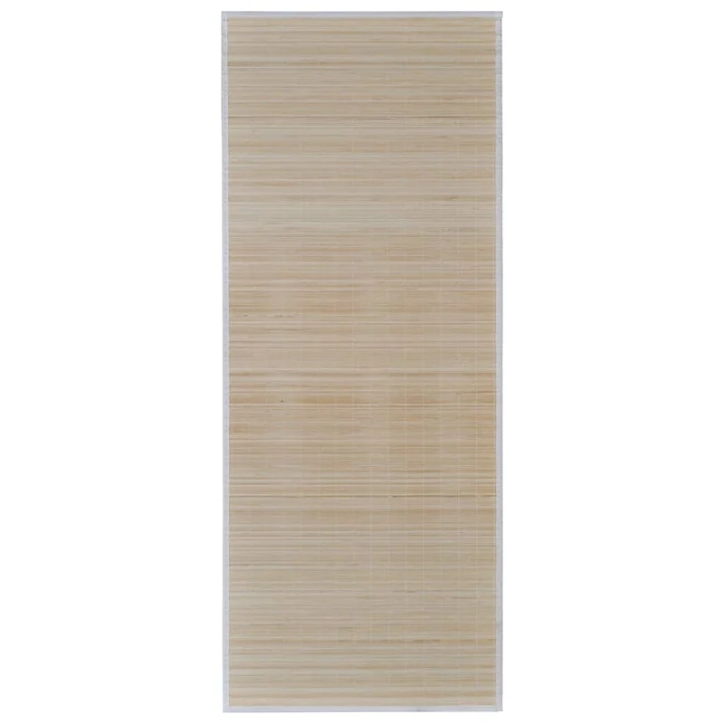 Lot de 2 tapis rectangulaires Bambou naturel 120x180 cm DEC023996