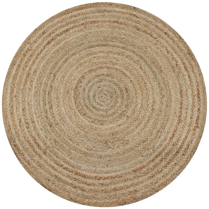 Tapis Jute tressé 150 cm rond DEC023925