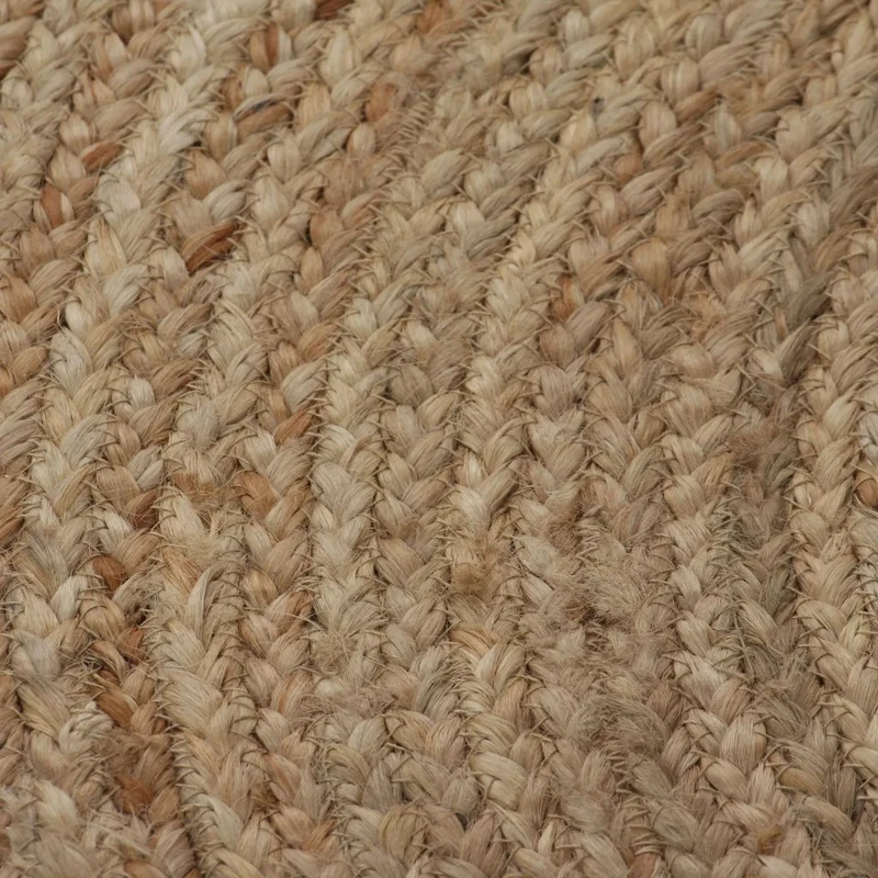 Tapis Jute tressé 120 cm rond DEC023924