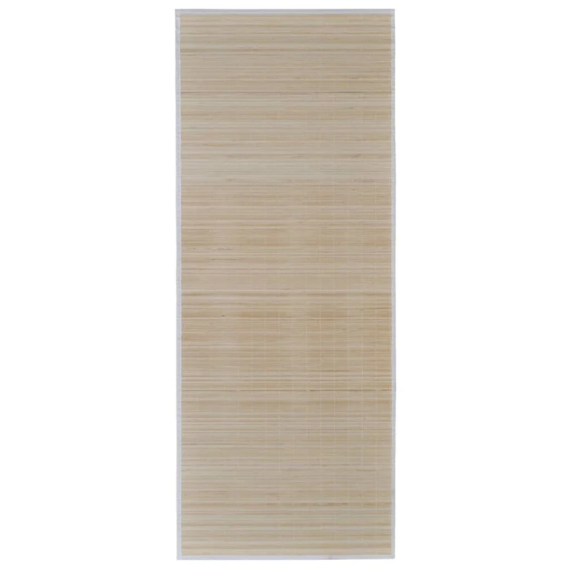 Tapis en bambou 160 x 230 cm Naturel DEC023933