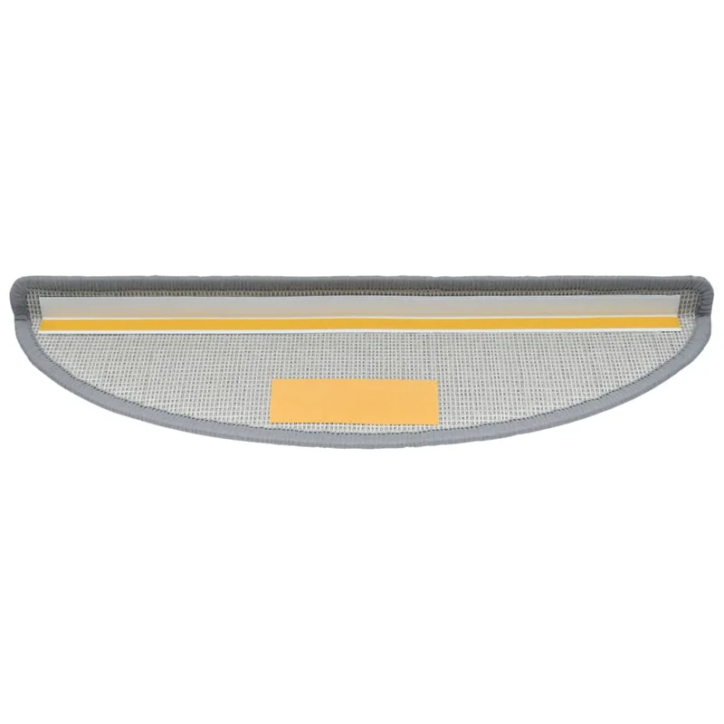Tapis d'escalier 15 pièces Gris clair 56x17x3 cm DEC023547