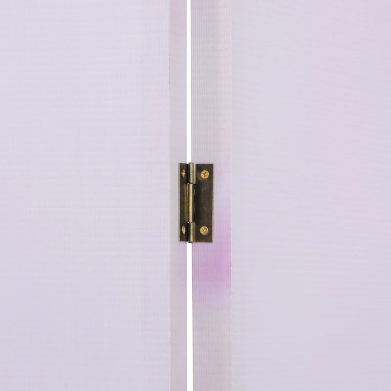 Paravent séparateur de pièce cloison pliable 200 x 170 cm motif fleur multicolore DEC031170