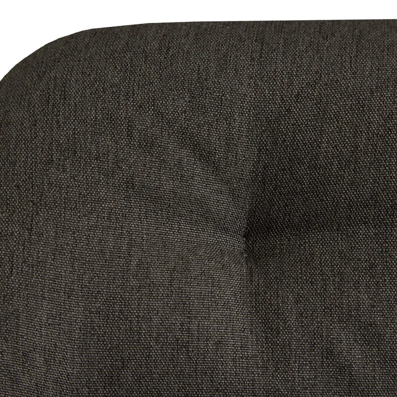 Lot de 2 chaises de salle à manger salon avec revêtement confortable couleur anthracite CDS06106