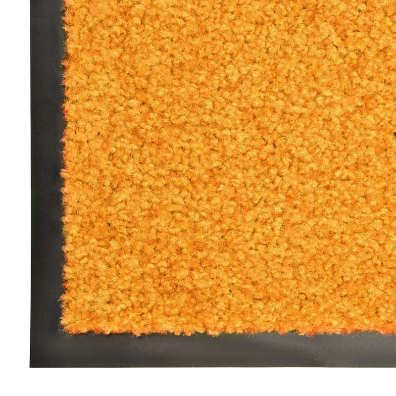 Paillasson lavable Orange 90x120 cm DEC023202