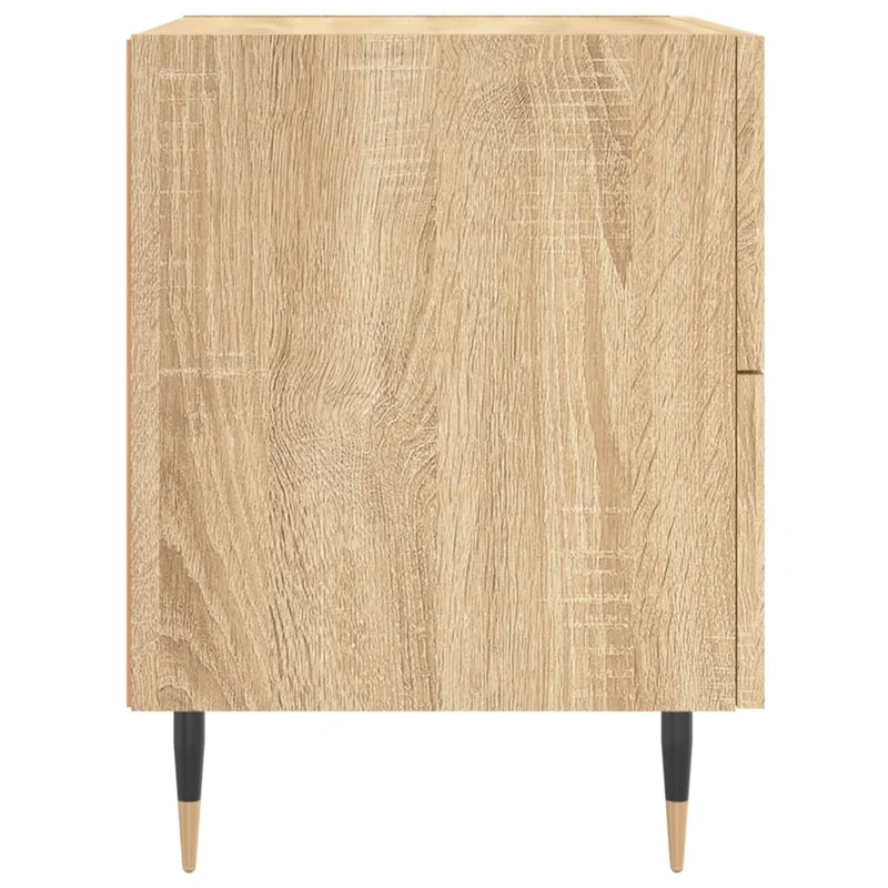 Tables de chevet 2 pcs chêne sonoma 40 x 35 x 47,5 cm brun DEC035236