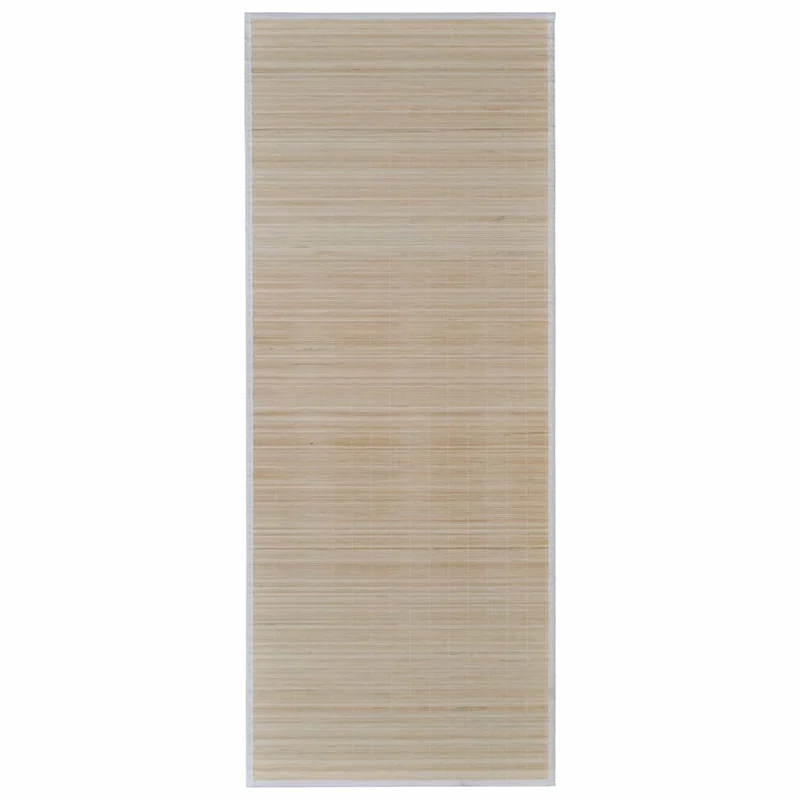 Lot de 4 tapis rectangulaires Bambou naturel 120x180 cm DEC023997