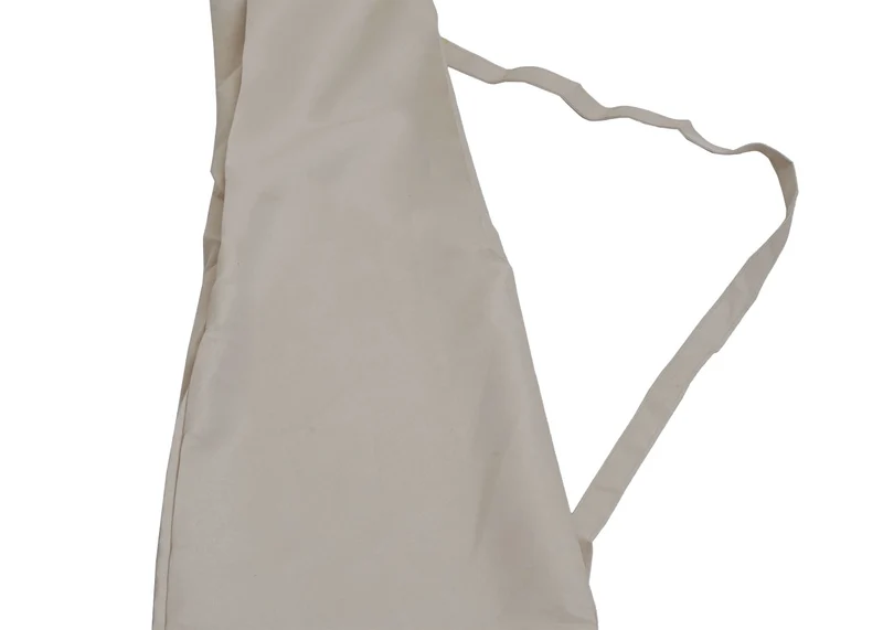 Housse de protection pour parasol 2 x 3m housse avec cordon de serrage en tissu crème 04_0007050