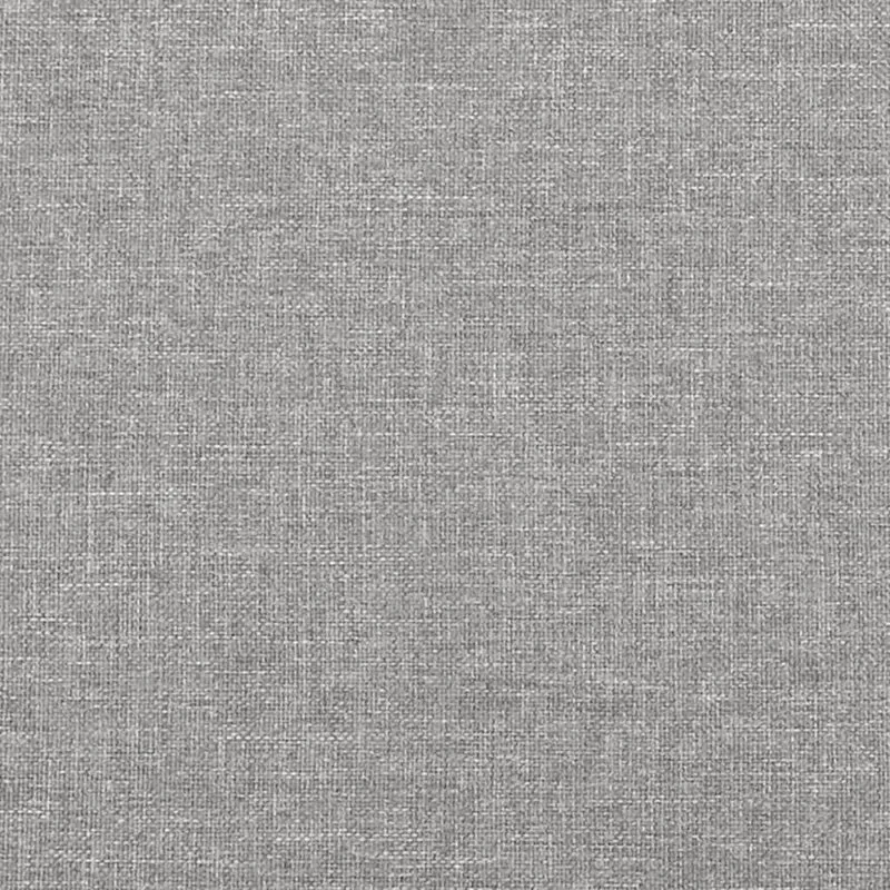 Sommier à lattes sur pieds cadre de lit 80x200 cm tissu gris clair TDL0207167