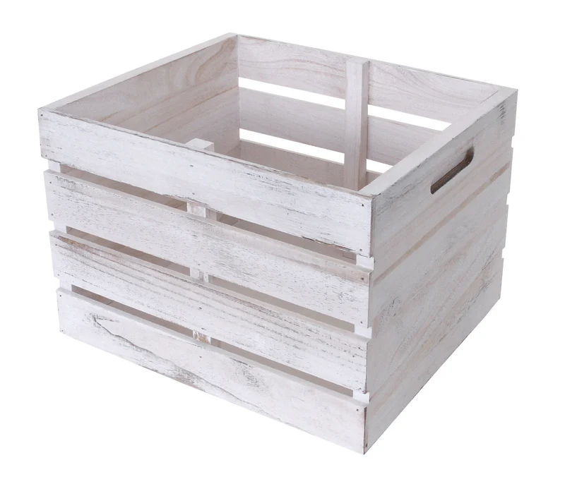 Commode petit meuble de rangement en bois style vintage 3 tiroirs 53x32x26cm bois blanc 04_0002485