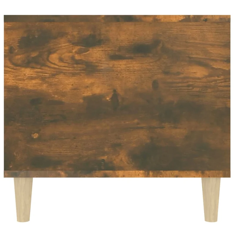 Table basse avec tiroir et étagère design rustique moderne 90 x 49 x 45 cm bois d'ingénierie marron DEC038509
