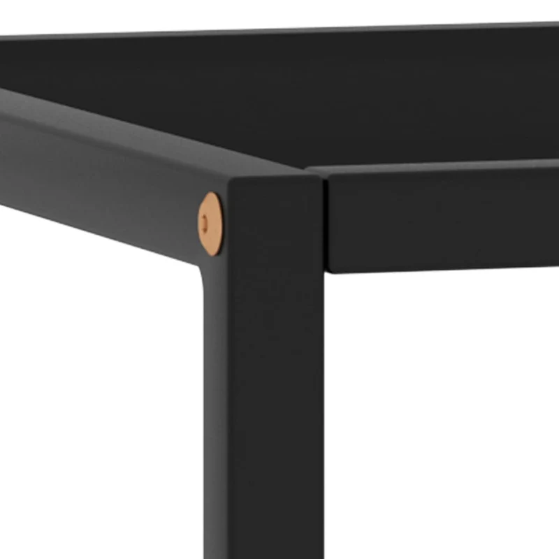 Table basse design moderne et contemporaine avec verre et acier 40 x 40 x 50 cm DEC039880