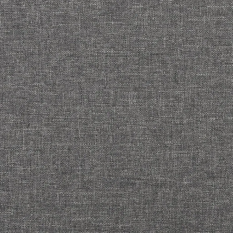 Fauteuil à bascule rembourré relax pour salon en tissu gris clair PVC orange DEC028954