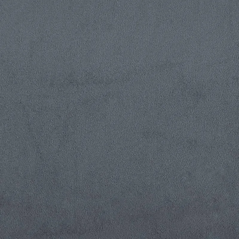 Fauteuil à bascule d'allaitement rembourré relax pour salon en velours gris foncé DEC028995