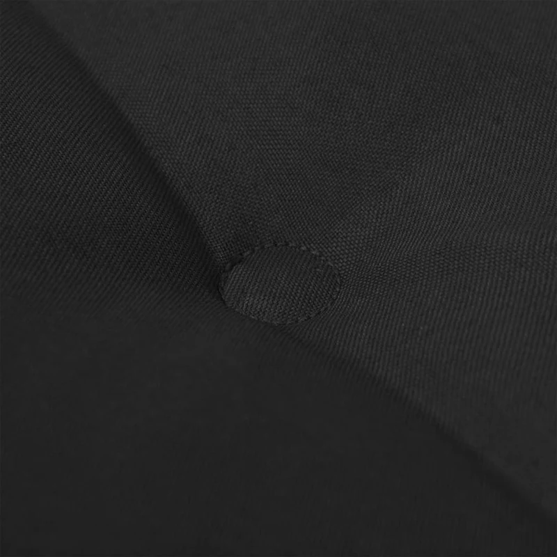 Coussin de banc de jardin Noir 120 x 50 x 3 cm DEC021746