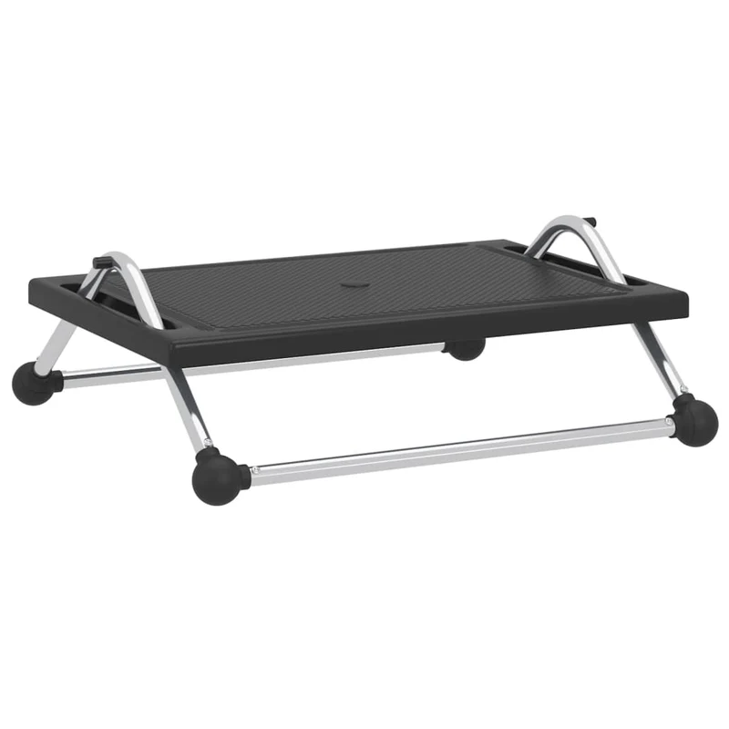 Repose-pieds de bureau ergonomique 45 x 40 x 13,5 cm HIPS noir DEC030481