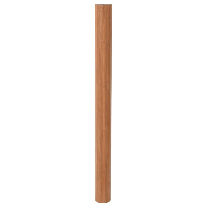 Paravent séparateur de pièce cloison 165 x 250 cm bambou marron DEC031147