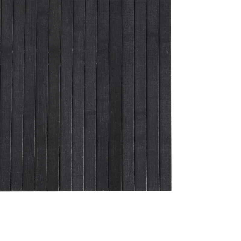 Paravent séparateur de pièce cloison 165 x 400 cm bambou gris DEC031144