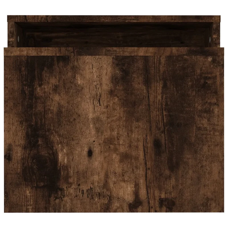 Ensemble table basse table d'appoint 100 x 48 x 40 cm en bois d'ingénierie marron DEC031277