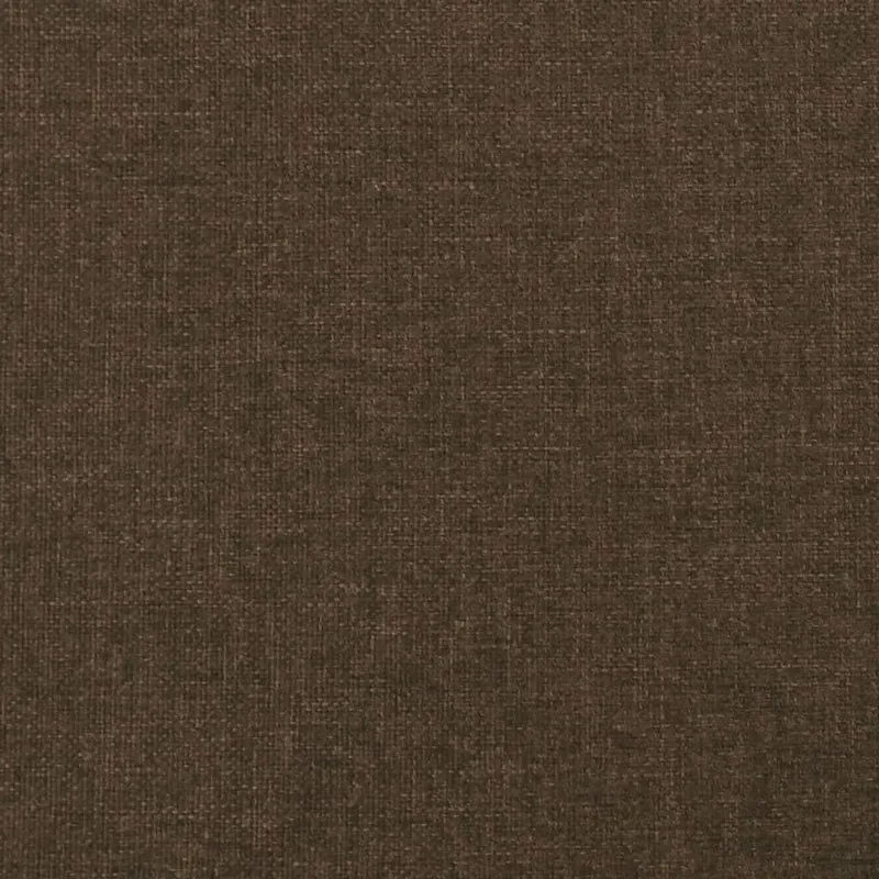 Tête de lit accessoire couchage chambre à coucher meuble avec rebord latéral 93 x 16 x 78/88 cm tissu marron foncé TDL0204643